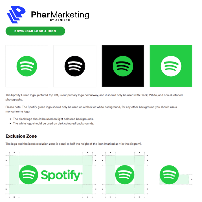 Brand guidelines của Spotify